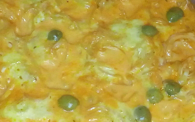 Macarrão com sardinha ou macarrão preguiçoso