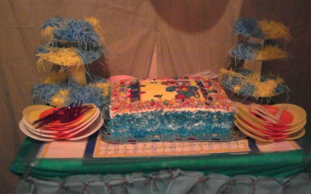 Bolo de aniversário