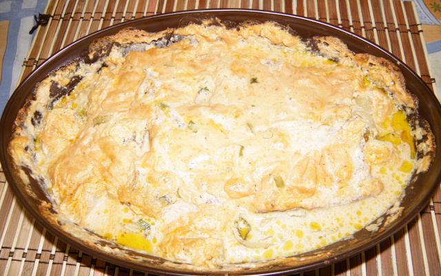 Filé de Linguado ao forno