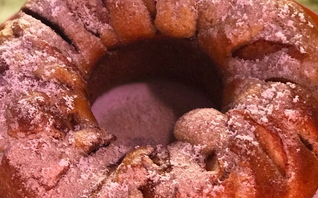 Bolo de maçã rápido