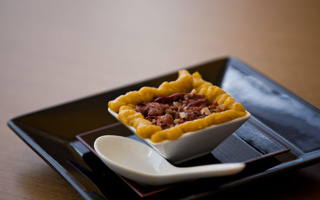 Escondidinho de carne seca