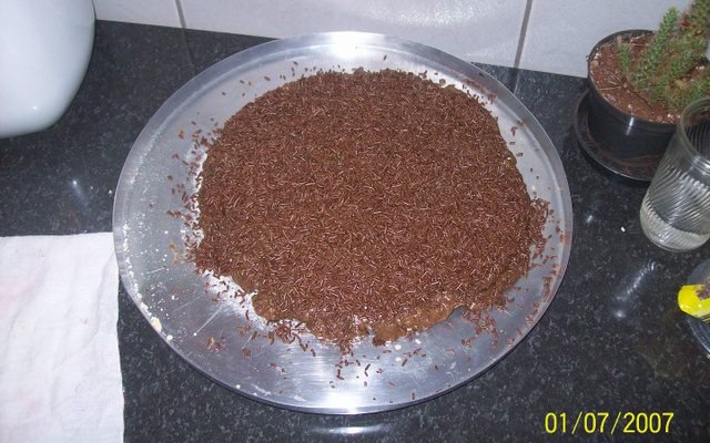 Torta de chocolate gelada
