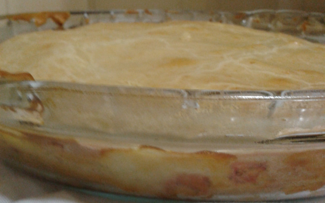 Torta salgada de liquidificador