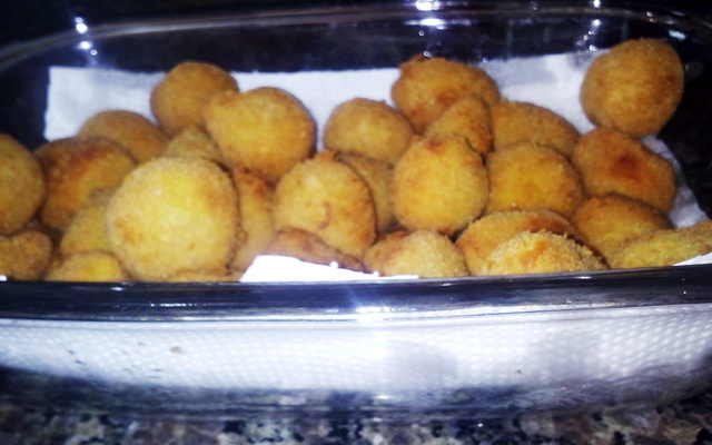 Coxinha de galinha coquetel