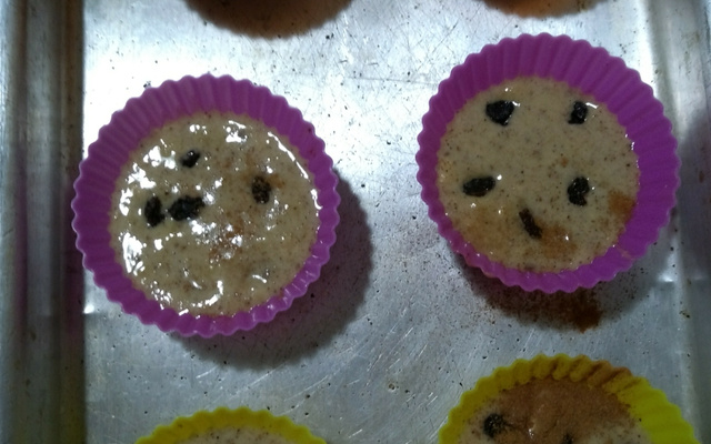 Bolinho de aveia fit