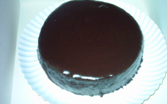 Torta de chocolate e nozes da Dona Ruth