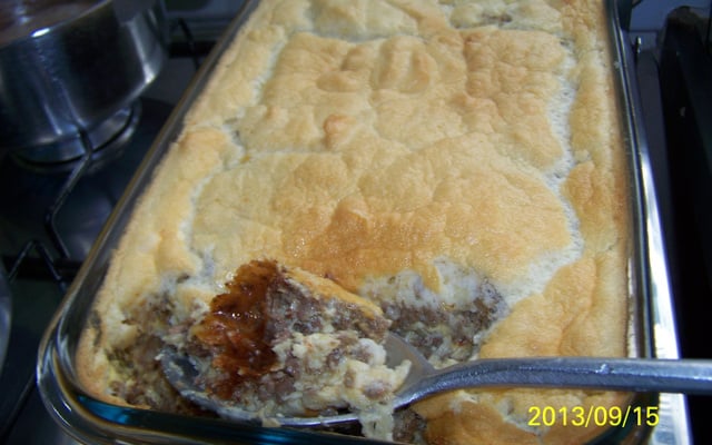 Souflé de carne moída
