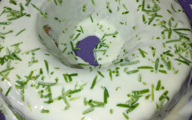 Cobertura de creme de leite