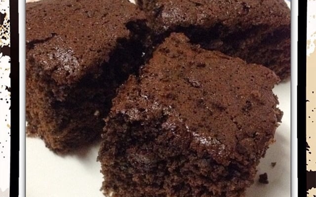 Bolo de chocolate integral