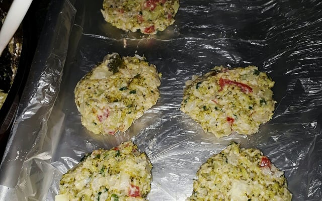 Hambúrguer de brócolis