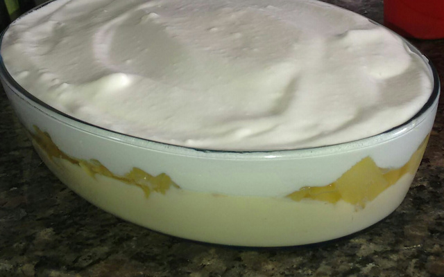 Pave delicia de abacaxi