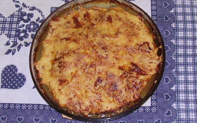 Carne moída de forno