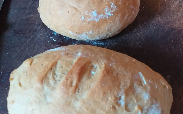 Pão caseiro sem ovo