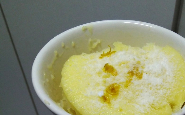 Bolo de laranja de caneca (sem leite)