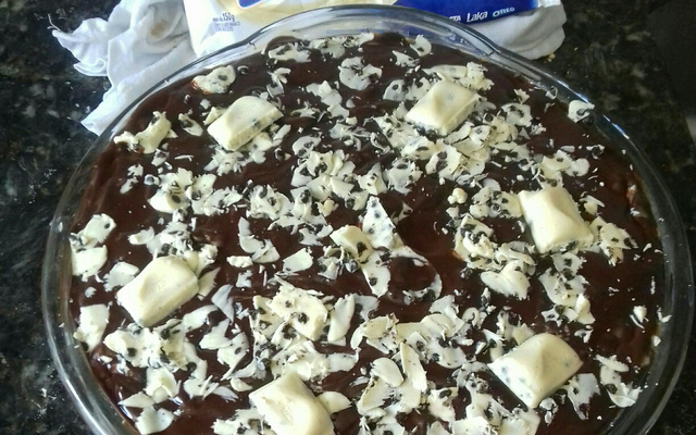 Pavê de chocolate simples