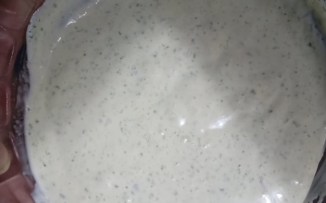 Maionese verde caseira simples