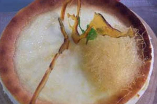 Torta de Queijo Parmesão