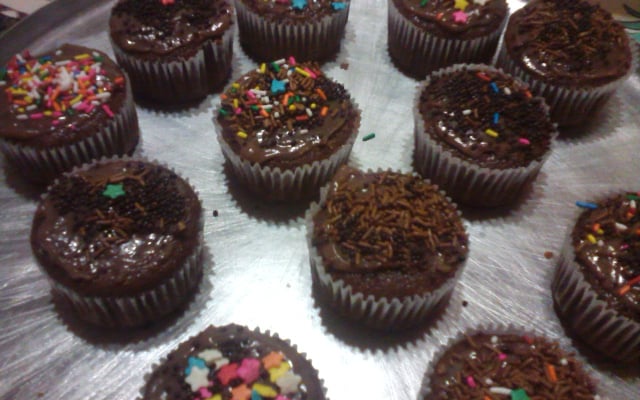 Cupcake fácil de chocolate