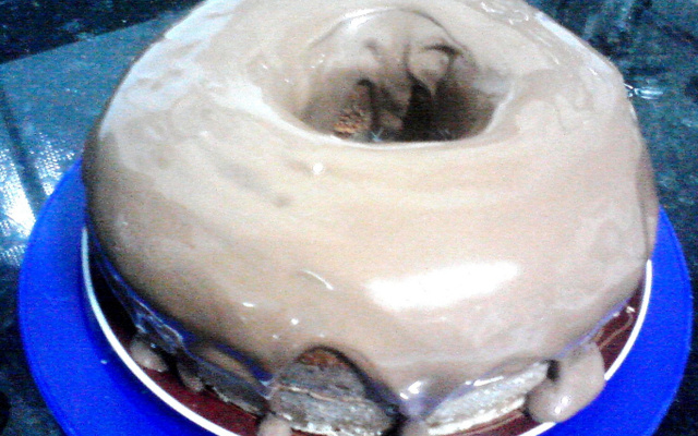 Cobertura de chocolate cremosa