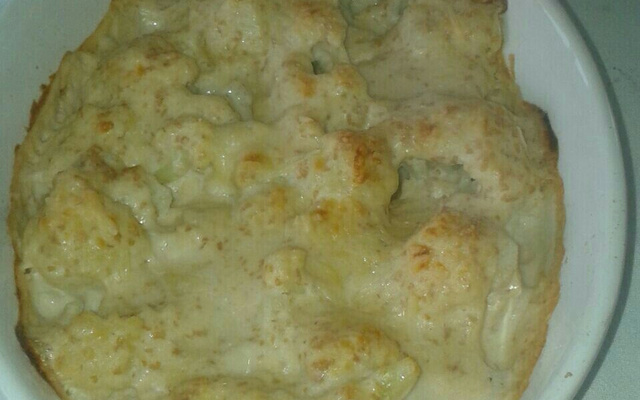 Couve-flor recheada deliciosa