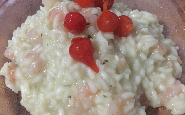 Risoto de Camarão