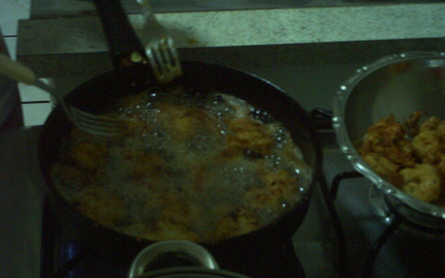 Camarão com casquinha de cerveja