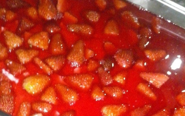 Delícia fácil de morango