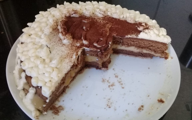 Bolo Tiramisu Simples