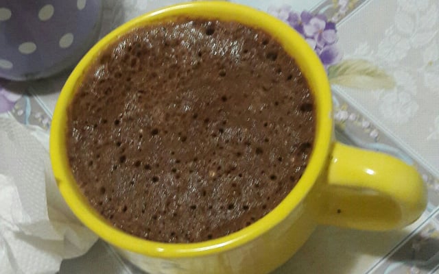 Bolo de caneca micro-ondas