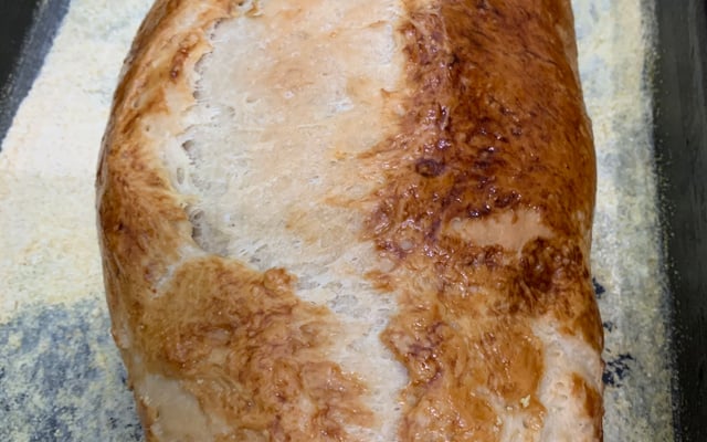 Pão caseiro simples