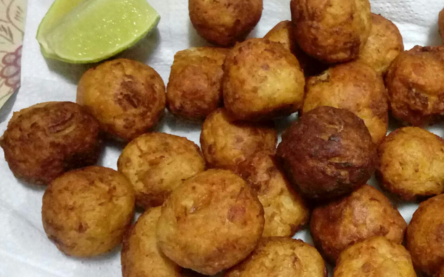 Bolinho de peixe (igualzinho o de bacalhau)