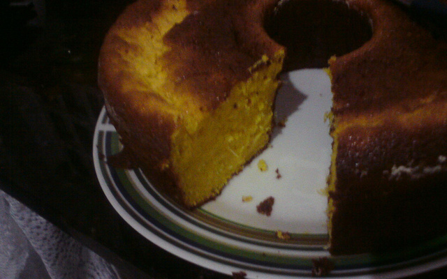 Bolo de milho cremoso (como pudim)