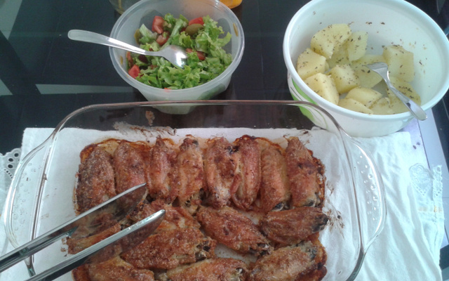 Coxa de frango crocante