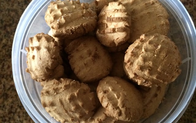 Broa de polvilho azedo com óleo de coco