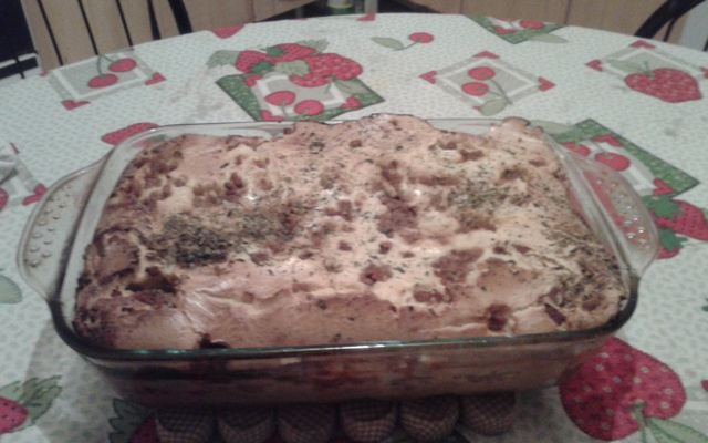 Torta salgada fácil de liquidificador