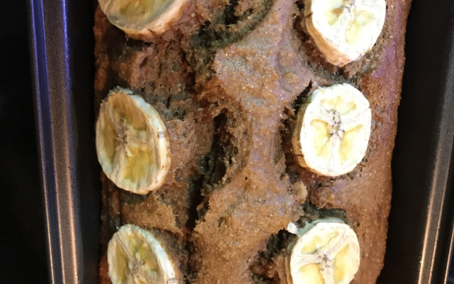 Bolo de banana fit
