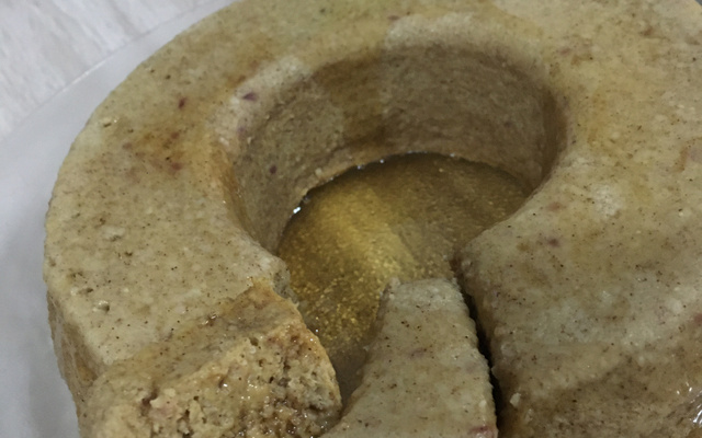 Bolo fitness de microondas 