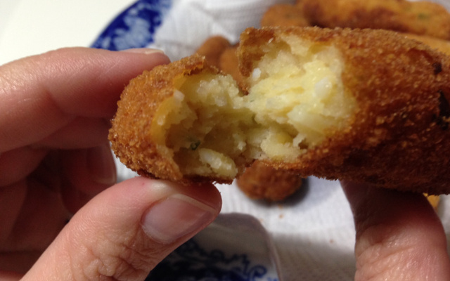 Croquete de ovo