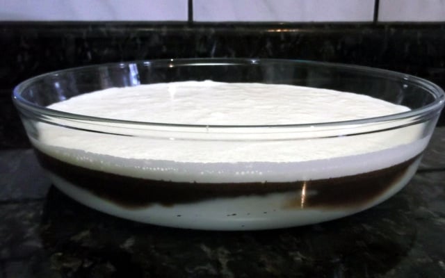 Sobremesa de três cremes