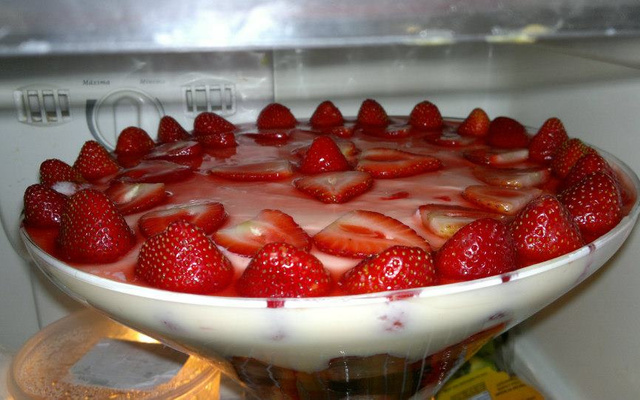 Tortelete de morango da Kelly