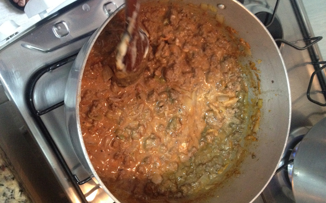 Macarrão dos deuses 4 queijos com pinhão