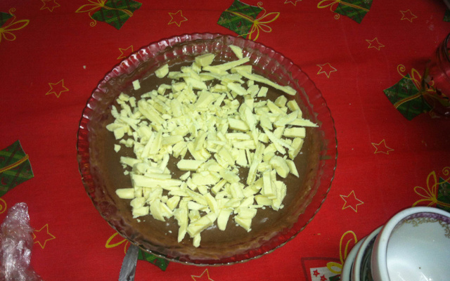 Mousse de chocolate do Juscelino