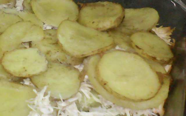 Peito de frango com batatas