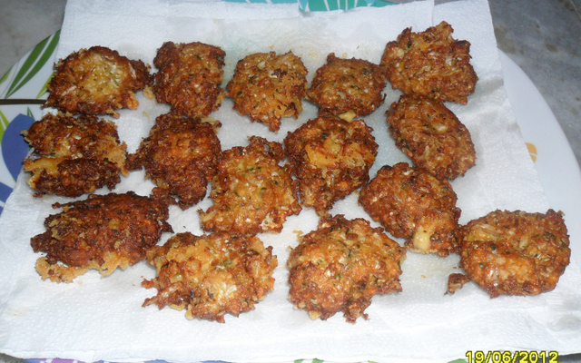 Bolinho crocante de repolho