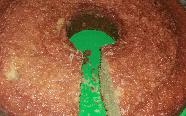 Bolo simples de fubá