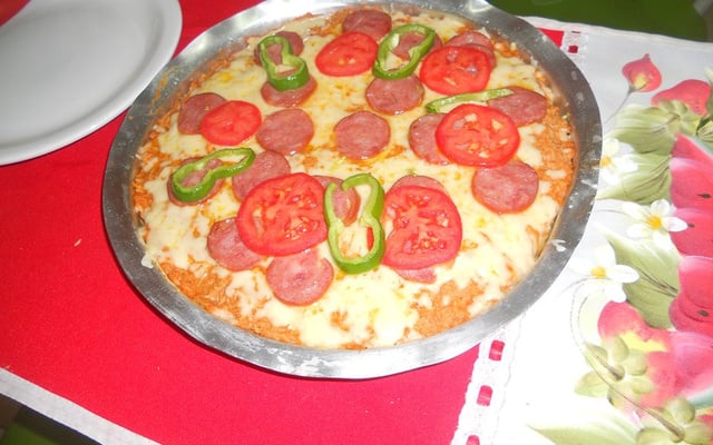 Pizza de panqueca
