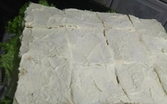 Sanduíche gelado de frango