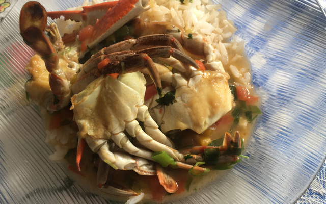 Quase moqueca de siri