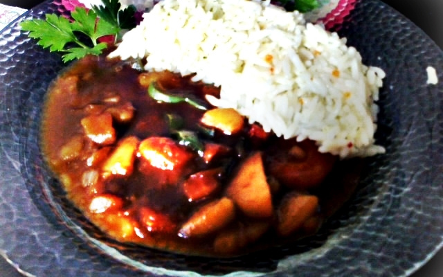 Legumes ao molho shoyu