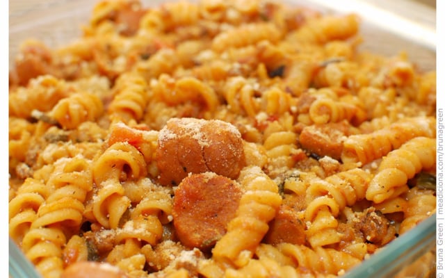 Macarrão de panela de pressão 5 minutos